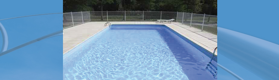 echelle de bain et garde-corps piscine